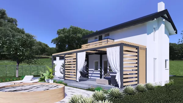 POTAMIA 35m2 WERSJA MUROWANA